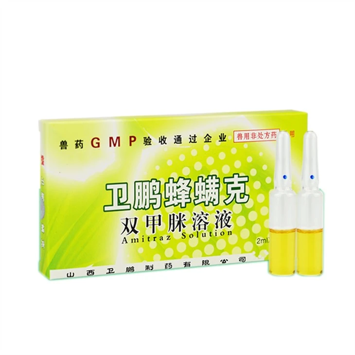 WeiPeng Mites-free Amitraz Solution Varroa Mite Treatment Bee Medicine Bee Health Bee Medication Varroa Control Varroa Mites Control Bee Mites Side